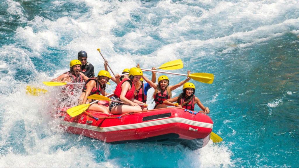 White Water Rafting at Nae Limits